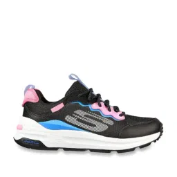 Skechers Women's GLOBAL JOGGER-FRESH STRIKE Black Blue Pink Casual Lace Up Shoe-image-74