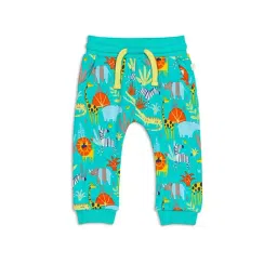 H by Hamleys Infants Boys Green Printed Joggers-picture-20