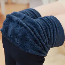 Fabme Women High-Rise Thermal Bottoms-image-1