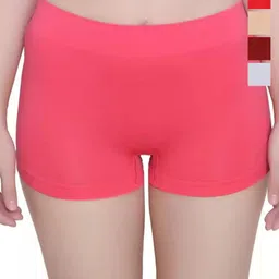 DHANDAI FASHION Pack of 5 Boys Shorts Briefs Boy Short Full P(Mo-2+CB-5)GjrGreMrnRedSkn-picture-10