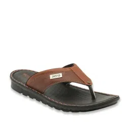 Aerowalk Men's Tan Casual Sandals image 2