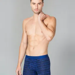 Van Heusen Swift Dry Breathable Allover Print AIR Series Active Trunks - Blue APM03 image 3