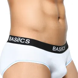 BASIICS by La Intimo Black & White Printed Briefs (Pack of 2) image 3