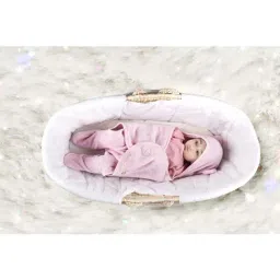 MiArcus Pink Polyester 265 GSM Blanket (0-3 Month) - Set of 1 image 4