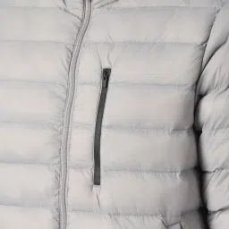 Van Heusen Grey Regular Fit Puffer Jacket image 4