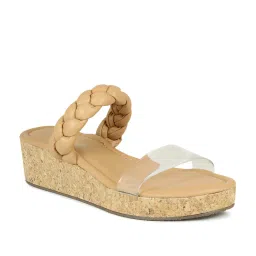 Inc.5 Women's Beige Casual Wedges image 2