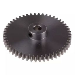 RS PRO Steel 50 Teeth Spur Gear, 1 Module, 6 mm Bore Dia, 50 mm Pitch Dia, 14 mm Hub Dia 8787922-picture-26