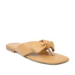 Inc.5 Women's Beige Thong Sandals image 2