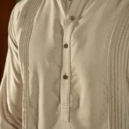 Andamen Men Solid Festive Straight Kurta image 3