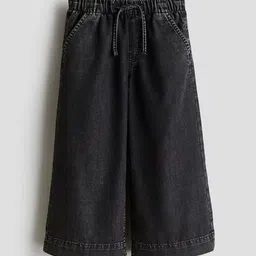 H&M Girls Loose Fit Lightweight Denim Trousers-picture-35