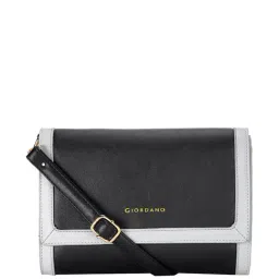 Giordano Black & Grey Solid Sling Handbag-image-55