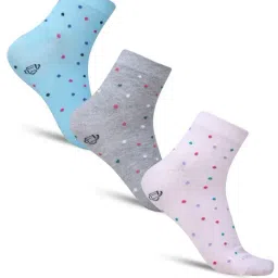 Dollar Socks For Women's Casual Ankle Length In (Pack of 3)-image-59