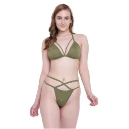 La Intimo Beach Mania Bikini and Panty Resort/Beach Wear - Olive-picture-16