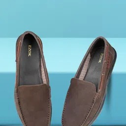 EZOK Men Leather Loafers-image-22