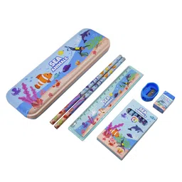 Asera Stationery Gift Pack Sea Animal Theme Birthday Return Gifts - 12 Pieces image 4