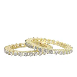 DENICRAAS Women Alloy Bangles image 3