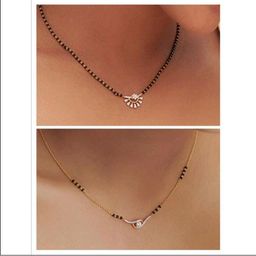 Anouk Pack of 2 Brass Mangalsutra-picture-10