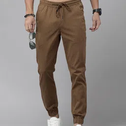The Roadster Lifestyle Co. Men Regular Fit Solid Pleated Joggers-image-72