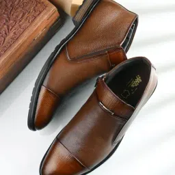 Hitz Men's Tan Casual Boots-image-15