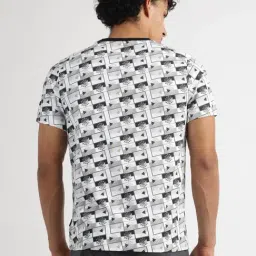 Reebok Grey Regular Fit Print T-Shirt image 2