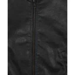 Allen Solly Junior Black Regular Fit Full Sleeves Jacket image 3