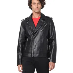 celio celio* Black Regular Fit Full Sleeves Jacket-picture-30