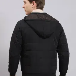 Monte Carlo Black Regular Fit Quilted Jacket image 2