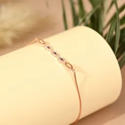 TOUCH925 Pure Silver Cubic Zirconia Wraparound Bracelet-picture-28