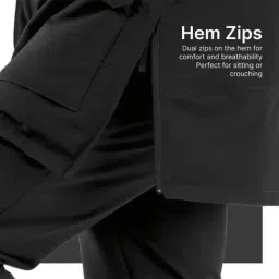 Quechua by Decathlon Black Slim Fit Quilted Sports Jackets image 2