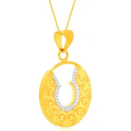 Malabar Gold and Diamonds 22k Gold Pendant without Chain for Women image 4