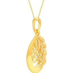 Malabar Gold and Diamonds 22k Gold Pendant without Chain for Women image 4