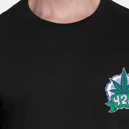 BENNY BROOKS Graphic Printed Oversized Cotton T-shirt image 2