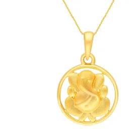 Malabar Gold and Diamonds 22k Gold Pendant without Chain for Women image 1