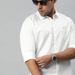 WROGN Men White Slim Fit Casual Shirt-picture-33