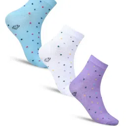 Dollar Socks For Women's Casual Ankle Length In (Pack of 3)-image-55