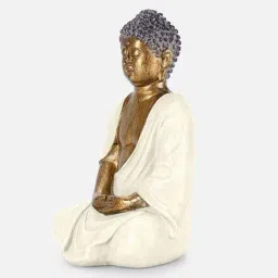 Pure Home and Living Gold, Green Polyester Showpieces & Figurines image 4