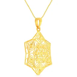 Malabar Gold and Diamonds 22k Gold Pendant without Chain for Women image 4