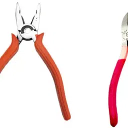 Sky Blue Sbe_Plier Combo_576 Stainless Steel Groove Plier 7.8 inch Set of 2 Pcs-image-0