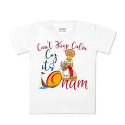 Arvesa Kids Typography Printed Applique T-shirt-picture-27