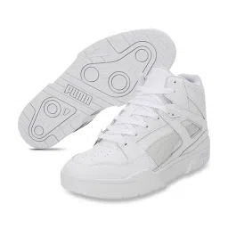 Puma Men's Slipstream Hi White Ankle High Sneakers image 4