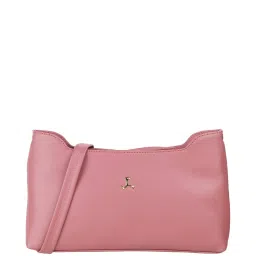 Mochi Pink Solid Medium Sling Handbag image 1