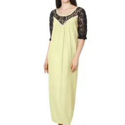 PATRORNA Cream Lace Nighty-picture-28