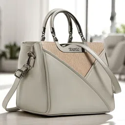 Exotic Women Textured Structured Handheld Bag image 1
