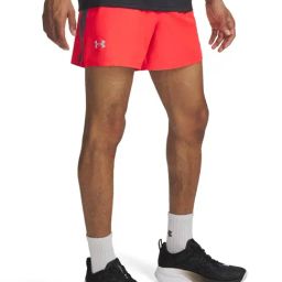 Under Armour Orange Slim Fit Sports Shorts-picture-38