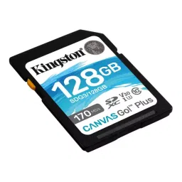 Kingston 128 GB SDXC SD Card, A2, Class 10, U3, UHS-I, V30, SDG3/128GB image 3