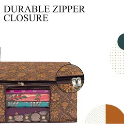 AMAK INC Brown Fabric Multi-Utility Wardrobe Organisers image 5