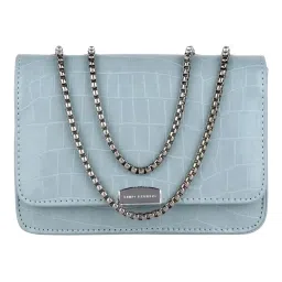 Lino Perros Light Blue Sling Bag (M)-image-63
