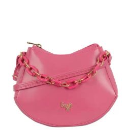 Baggit Fuchsia Solid Small Sling Handbag-picture-9