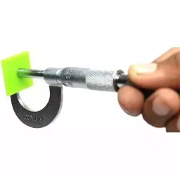 A.D INTERNATIONAL Economical Outside Micrometer 0-25 mm Range 0.01 mm Graduation, Chrome Plated Finish and Ratchet Stop, R0-VBVF-2SXN (Pack of 3) image 5