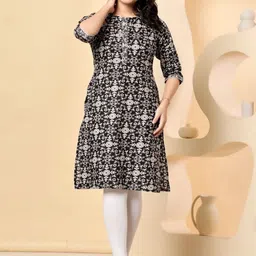 Araaha Women Geometric Printed Kurta-image-12